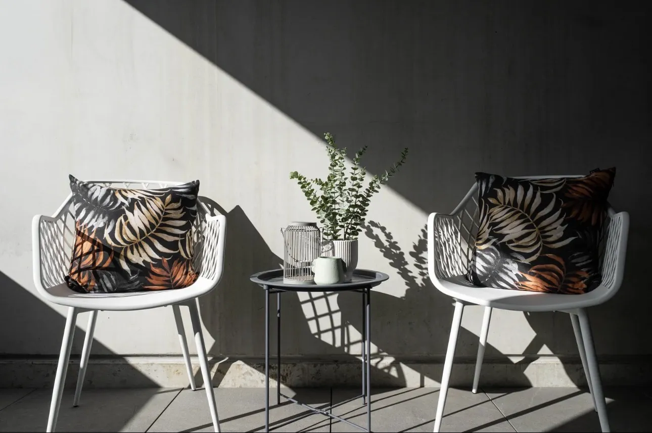 Luxury living room property styling