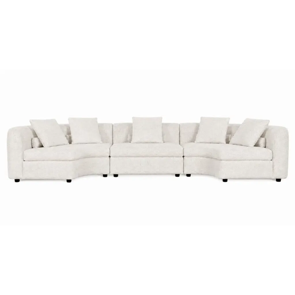 Camille 4 Seater Modular Sofa - Natural