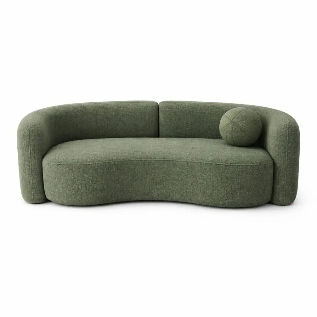 Yara 3 Seater Modular Sofa - Green